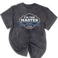 I'm The Master Of Fine Arts Masters MFA Graduation Shirt Mineral Wash Tshirts Mineral Black