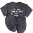 I'm The Master Of History Masters Graduation Shirt Mineral Wash Tshirts Mineral Black