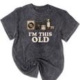 I’m This Old Retro Tech Nostalgia For 70s 80s Premium Tri-Blend Mineral Wash Tshirts Mineral Black I’m This Old Retro Tech Nostalgia For 70s 80s Premium Tri-Blend Mineral Wash Tshirts Mineral Black