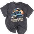 Instant Magic Frozen In Time Retro Camera Nostalgia Mineral Wash Tshirts Mineral Black Instant Magic Frozen In Time Retro Camera Nostalgia Mineral Wash Tshirts Mineral Black