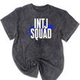 INTJ Personality Shy Introvert Overthinking Introverted Mineral Wash Tshirts Mineral Black