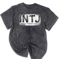 INTJ Personality Type Introvert INTJ Mineral Wash Tshirts Mineral Black INTJ Personality Type Introvert INTJ Mineral Wash Tshirts Mineral Black