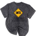 INTJ Warnings Architect Personality Type Introvert Mineral Wash Tshirts Mineral Black INTJ Warnings Architect Personality Type Introvert Mineral Wash Tshirts Mineral Black
