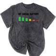 Introvert Cute My Social Battery Raglan Baseball Tee Mineral Wash Tshirts Mineral Black Introvert Cute My Social Battery Raglan Baseball Tee Mineral Wash Tshirts Mineral Black