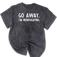 Introvert Gifts Mineral Wash Tshirts Mineral Black Introvert Gifts Mineral Wash Tshirts Mineral Black