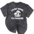 Introvert Mushroom Forager Humor Mineral Wash Tshirts Mineral Black Introvert Mushroom Forager Humor Mineral Wash Tshirts Mineral Black