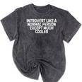 Introvert Like a Normal Person Except Much Cooler Mineral Wash Tshirts Mineral Black Introvert Like a Normal Person Except Much Cooler Mineral Wash Tshirts Mineral Black