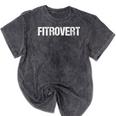 Introvert Person Fitness Gym Workout Fitrovert Mineral Wash Tshirts Mineral Black Introvert Person Fitness Gym Workout Fitrovert Mineral Wash Tshirts Mineral Black