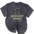 Introvert Power Silent But Unstoppable Mineral Wash Tshirts Mineral Black Introvert Power Silent But Unstoppable Mineral Wash Tshirts Mineral Black