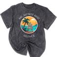 Introvert Relaxation Me Myself And Silence Summer Vacation Mineral Wash Tshirts Mineral Black Introvert Relaxation Me Myself And Silence Summer Vacation Mineral Wash Tshirts Mineral Black