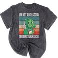 Introvert Selectively Social Anti-Social Shy Mineral Wash Tshirts Mineral Black Introvert Selectively Social Anti-Social Shy Mineral Wash Tshirts Mineral Black