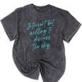 Introvert But Willing To Discuss The Sky Mineral Wash Tshirts Mineral Black Introvert But Willing To Discuss The Sky Mineral Wash Tshirts Mineral Black