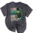 Introverted Murder Shows True Crime Lovers Introvert Mineral Wash Tshirts Mineral Black
