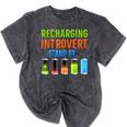 Introverted Recharging Introvert Saying Sarcasm Mineral Wash Tshirts Mineral Black Introverted Recharging Introvert Saying Sarcasm Mineral Wash Tshirts Mineral Black