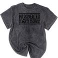 Introverted Willing To Discuss Climate Change Mineral Wash Tshirts Mineral Black Introverted Willing To Discuss Climate Change Mineral Wash Tshirts Mineral Black