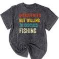 Introverted But Willing To Discuss Fishing Hobby Mineral Wash Tshirts Mineral Black Introverted But Willing To Discuss Fishing Hobby Mineral Wash Tshirts Mineral Black