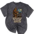 Introverted But Willing To Discuss Nephilim Mineral Wash Tshirts Mineral Black Introverted But Willing To Discuss Nephilim Mineral Wash Tshirts Mineral Black