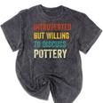 Introverted But Willing To Discuss Pottery Hobby Mineral Wash Tshirts Mineral Black Introverted But Willing To Discuss Pottery Hobby Mineral Wash Tshirts Mineral Black