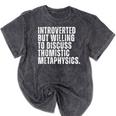 Introverted But Willing To Discuss Thomistic Metaphysics Mineral Wash Tshirts Mineral Black Introverted But Willing To Discuss Thomistic Metaphysics Mineral Wash Tshirts Mineral Black