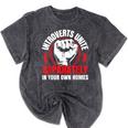 Introverts Unite Separately In Your Own Homes Saying Mineral Wash Tshirts Mineral Black