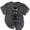 It's Miss Ms Mrs Dr Actually Doctor Graduation Appreciation Mineral Wash Tshirts Mineral Black