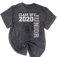 Junior Class Of 2020 Shirt Graduation Apparel Tee Mineral Wash Tshirts Mineral Black