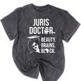 Juris Doctor Of Jurisprudence Law School Graduation Mineral Wash Tshirts Mineral Black