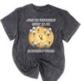 Just An Introvert Living In An Extrovert World Stickmen Mineral Wash Tshirts Mineral Black