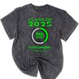 Kids Kids 5th Grade Graduation Video Game Mineral Wash Tshirts Mineral Black