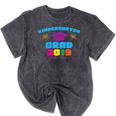 Kids Kindergarten Grad 2019 Graduation T-Shirt Mineral Wash Tshirts Mineral Black