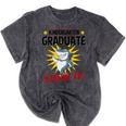 Kids Kindergarten Nailed It Shirt 2019 Shark Graduation Tee Mineral Wash Tshirts Mineral Black