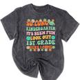 Kids So Long Kindergarten 1st Grade Here I Come Graduation Groovy Mineral Wash Tshirts Mineral Black