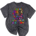 Kids So Long Kindergarten Here I Come Pre-K Graduation Graduate Mineral Wash Tshirts Mineral Black