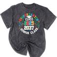 Kindergarten Graduation Class Of 2025 Senior 2037 Class Mineral Wash Tshirts Mineral Black