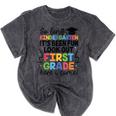 Kindergarten Graduation Graduate 1st Grade Here I Come Kids Mineral Wash Tshirts Mineral Black