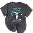 Kindergarten Graduation Shirts 2018-Proud Mom Tee Mineral Wash Tshirts Mineral Black