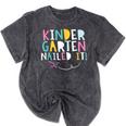KINDERGARTEN Graduation TShirt 2018 Last Day Of School Mineral Wash Tshirts Mineral Black