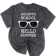 Last Day Of School Shirt Teacher Shirt Graduation Shirt Men Women Kids Mineral Wash Tshirts Mineral Black