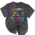 Last Day Of School Tie Dye School Graduation Summer Teacher Mineral Wash Tshirts Mineral Black