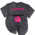 Lawyer Attorney Law School Graduation Female Women Mineral Wash Tshirts Mineral Black
