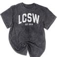 LCSW 2019 Graduation Shirt Mineral Wash Tshirts Mineral Black