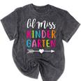 Lil Miss Kindergarten Grad Shirt Graduation Shirts 2018 Mineral Wash Tshirts Mineral Black