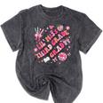 Lil Miss Third 3rd Grade Grad Graduation Last Day Girls Kid Mineral Wash Tshirts Mineral Black