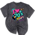 I Love The 70s Retro Cassette Roller Vinyl Disco Nostalgia Mineral Wash Tshirts Mineral Black I Love The 70s Retro Cassette Roller Vinyl Disco Nostalgia Mineral Wash Tshirts Mineral Black