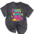 I Love The 90'S 90s Nostalgia Mineral Wash Tshirts Mineral Black I Love The 90'S 90s Nostalgia Mineral Wash Tshirts Mineral Black