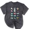 I Love The 90s Old For Nostalgia Fans Mineral Wash Tshirts Mineral Black I Love The 90s Old For Nostalgia Fans Mineral Wash Tshirts Mineral Black