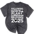 Masters Degree Graduation 2025 Christian MSW MPH MBA Mineral Wash Tshirts Mineral Black