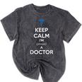 Medical Student Almost Doctor Med School Graduation Mineral Wash Tshirts Mineral Black