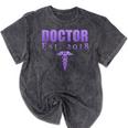 Medical Student Shirt Doctor Graduation Tshirt MD DO Degree Mineral Wash Tshirts Mineral Black