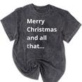 Merry Christmas Sarcastic Phrase For Introvert People Mineral Wash Tshirts Mineral Black Merry Christmas Sarcastic Phrase For Introvert People Mineral Wash Tshirts Mineral Black